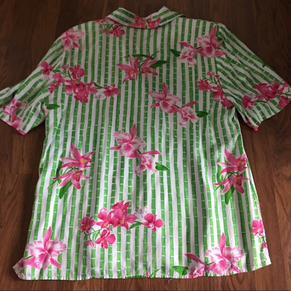 Vintage Joan Leslie blouse size 14 - Picture 3 of 6